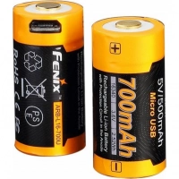 Аккумулятор 16340 Fenix 700 mAh Li-ion с разъемом для USB купить в Уфе