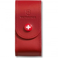 Чехол Victorinox 4.0521.1 кожаный для ножей 91мм 5-8 уровней красный купить в Уфе