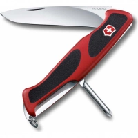 Нож перочинный Victorinox RangerGrip, сталь X50CrMoV15, рукоять нейлон, красно-чёрный купить в Уфе