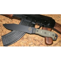 Нож с фиксированным клинком Ontario «NS-7 black micarta» купить в Уфе