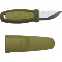 Нож с фиксированным лезвием Morakniv Eldris, сталь Sandvik 12С27, рукоять пластик, зеленый купить в 
