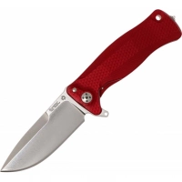 Нож складной LionSteel SR11A RS RED, сталь Uddeholm Sleipner® Satin Finish, рукоять алюминий (Solid®), красный купить в Уфе