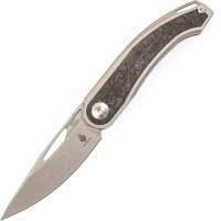 Складной нож Kizer Apus, сталь CPM S35VN, рукоять титан/carbon купить в 
