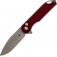Складной нож Kizer Assassin, сталь 154CM, рукоять микарта, красный купить в 