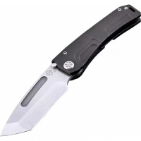 Складной нож Medford Marauder Tanto, сталь S35VN, рукоять титановый сплав PVD, чёрный купить в Уфе