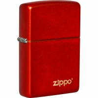 Зажигалка Classic Metallic Red ZIPPO с логотипом Zippo купить в Уфе