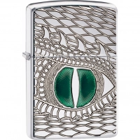 Зажигалка ZIPPO Armor™ Глаз с покрытием High Polish Chrome купить в Уфе