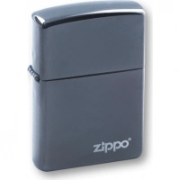 Зажигалка ZIPPO Classic с покрытием Black Ice®, латунь/сталь, чёрная, глянцевая, 36х12х56 мм купить в Уфе