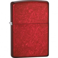 Зажигалка ZIPPO Classic с покрытием Candy Apple Red™, латунь/сталь, красная, глянцевая, 36x12x56 мм купить в Уфе